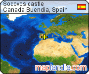 Socovos castle satellite map