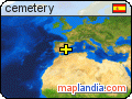 cemetery satellite map