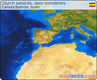 church services, open sometimes satellite map