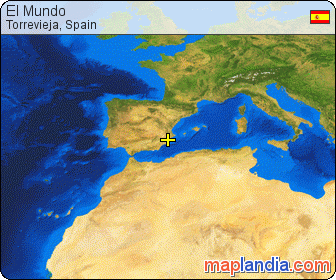 El Mundo satellite map