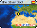 The Stray Sod satellite map