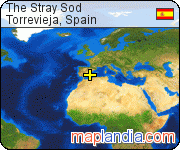 The Stray Sod satellite map