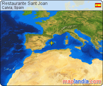 Restaurante Sant Joan satellite map