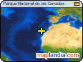 Parque Nacional de las Canadas satellite map