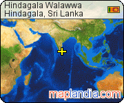 Hindagala Walawwa satellite map