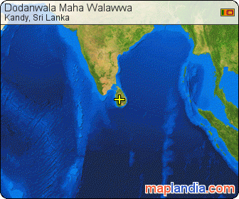 Dodanwala Maha Walawwa satellite map