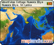 MountView Cottage Nuwara Eliya satellite map