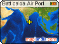 Batticaloa Air Port satellite map