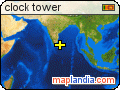 clock tower satellite map