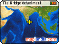 The Bridge detachment satellite map