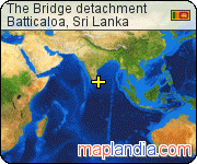 The Bridge detachment satellite map