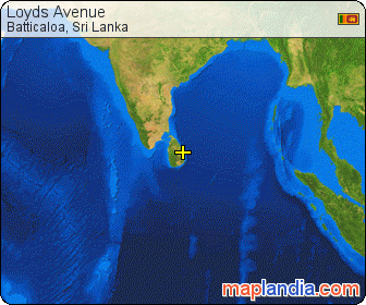 Loyds Avenue satellite map