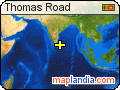 Thomas Road satellite map