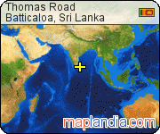 Thomas Road satellite map