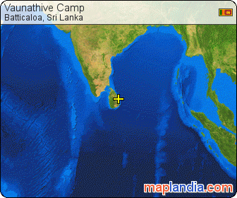 Vaunathive Camp satellite map