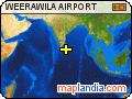 WEERAWILA AIRPORT satellite map