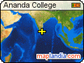 Ananda College satellite map