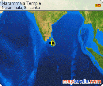 Narammala Temple satellite map