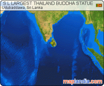  S.L LARGEST THAILAND BUDDHA STATUE satellite map