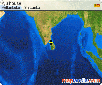 Aju house satellite map