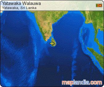 Yatawaka Walauwa satellite map