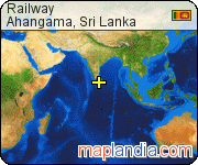 Railway  satellite map