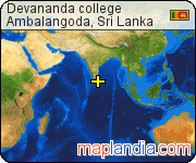 Devananda college satellite map