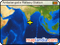 Ambalangoda Railway Station satellite map