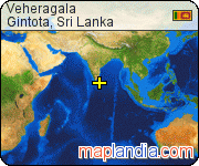 Veheragala satellite map