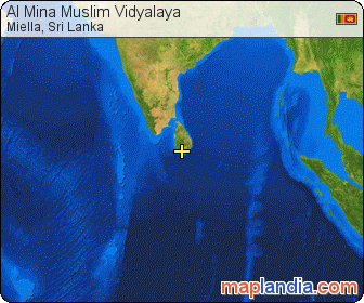Al Mina Muslim Vidyalaya satellite map
