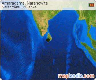 Amaragama, Naranowita satellite map