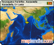 Amaragama Postoffice, Naranowita satellite map