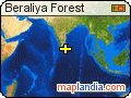 Beraliya Forest satellite map