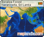 Beraliya Forest satellite map