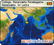 College, Naranowita Porawagama  satellite map