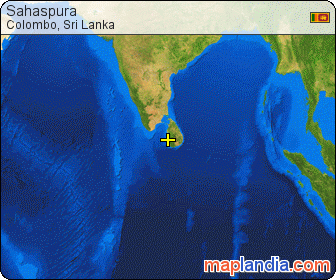 Sahaspura satellite map