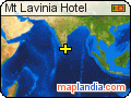 Mt Lavinia Hotel satellite map