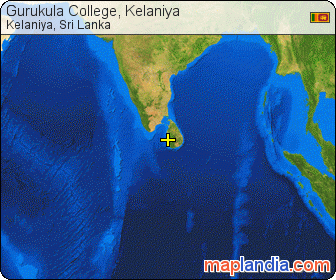 Gurukula College, Kelaniya satellite map