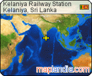 Kelaniya Railway Station satellite map