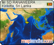 Mr SD RANAWEERA satellite map