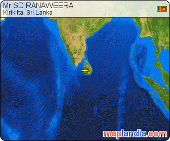 Mr SD RANAWEERA satellite map