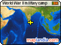 World War ii military camp satellite map