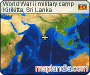 World War ii military camp satellite map