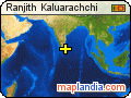 Ranjith Kaluarachchi satellite map