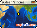 sudeshi's home satellite map
