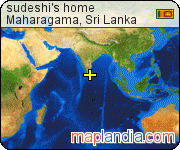 sudeshi's home satellite map