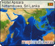 Hotel Apsara satellite map