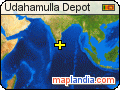 Udahamulla Depot satellite map