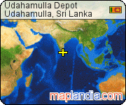 Udahamulla Depot satellite map