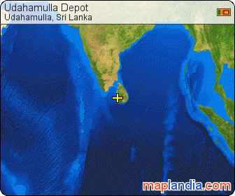 Udahamulla Depot satellite map